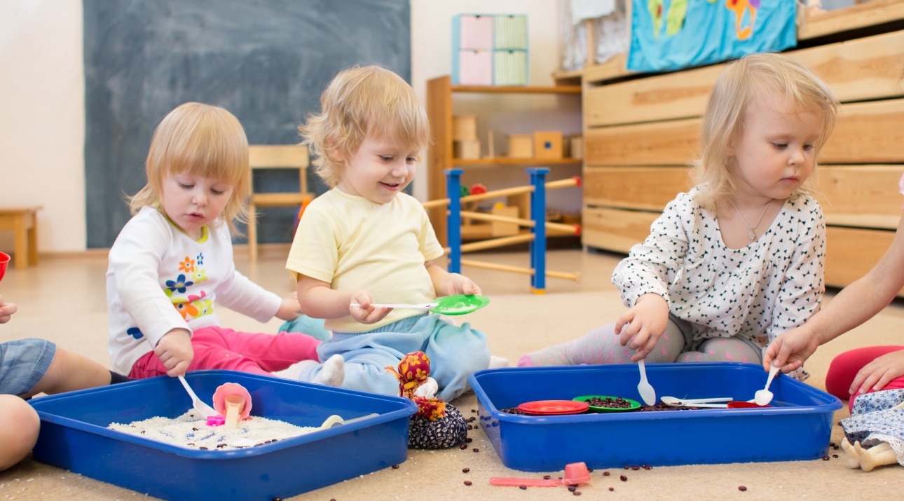 Children at childcare